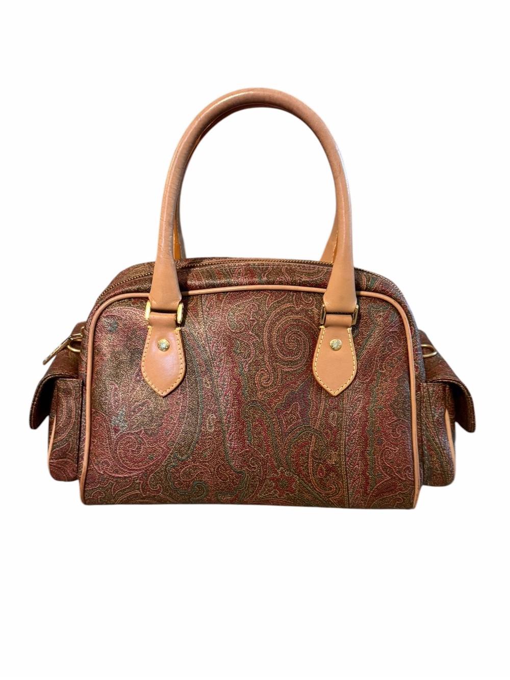 Etro Vintage Paisley Dual Pouch Handbag